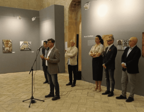 Inauguración de la exposición “El arte de la arquitectura gótica en la Corona de Aragón”