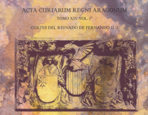 Investigadores del IPH presentan las actas de las Cortes del Reino de Aragón y Generales de la Corona en la Edad Media