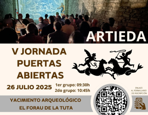 V Jornada de Puertas Abiertas en El Forau de la Tuta (Artieda)